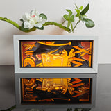 JoJo's Bizarre Adventure Jotaro Kujo Stardust Crusaders Portrait anime light box — lit, front view