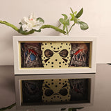 Friday the 13th Jason Voorhees hockey mask horror scene anime light box — unlit, design detail
