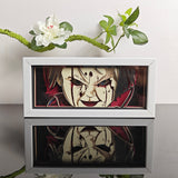 Child's Play Chucky Bloody Face with Knife anime light box — unlit, design detail