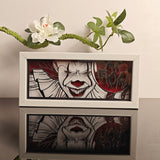 It Pennywise the Clown with Float Balloon anime light box — unlit, design detail