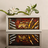 Other Fierce Monkey King Sun Wukong anime light box — lit, front view