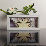 Inuyasha Sesshomaru close up face anime light box — unlit, design detail