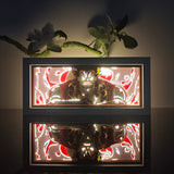 One Piece Monkey D. Luffy Gear Fourth Boundman anime light box — dark room atmospheric