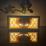 My Hero Academia Katsuki Bakugo Angry Face Portrait anime light box — dark room atmospheric