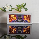 Dragon Ball Super Assassin Hit anime light box — lit, front view