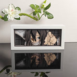 Demon Slayer: Kimetsu no Yaiba Obanai Iguro pointing his finger anime light box — unlit, design detail
