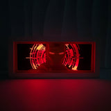 3D Paper Carving Light Lamp - Marvel - Iron Man Helmet With Arc Reactor