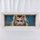 3D Paper Carving Light Lamp - Marvel - Thor With Lightning Bolts