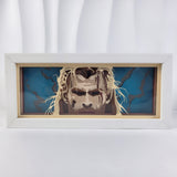 Marvel Thor with lightning bolts anime light box — unlit, design detail