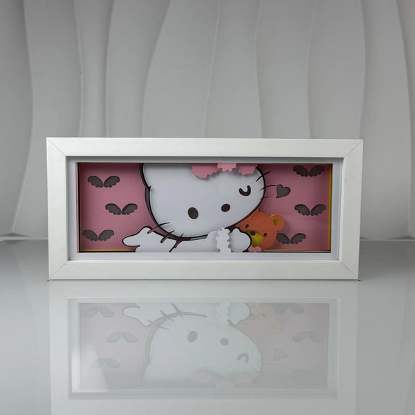 3D Paper Carving Light Lamp - Sanrio - Hello Kitty