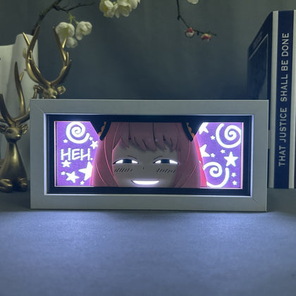3D Paper Carving Light Lamp - Spy x Family - Anya Forger