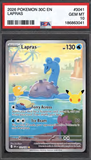 Card Keychain - Pokémon - Lapras Graded Slab 30th Anniversary