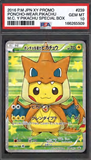 Card Keychain - Pokémon - Poncho-Wear Pikachu Graded Slab (Japanese) #90