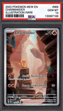 Card Keychain - Pokémon - Charmander Graded Slab Illustration Rare