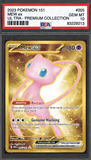 Card Keychain - Pokémon - Mew ex Graded Slab