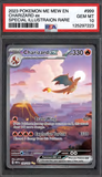 Card Keychain - Pokémon - Charizard ex Graded Slab #167