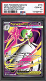Card Keychain - Pokémon - Mega Gardevoir ex Graded Slab Illustration Rare