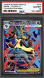 Card Keychain - Pokémon - Mega Lucario EX Graded Slab Illustration Rare
