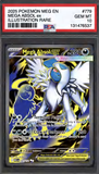 Card Keychain - Pokémon - Mega Absol ex Graded Slab Illustration Rare