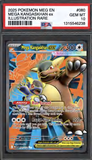Card Keychain - Pokémon - Mega Kangaskhan ex Graded Slab Illustration Rare