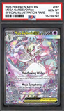 Card Keychain - Pokémon - Mega Gardevoir EX Graded Slab Special Illustration Rare