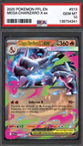 Card Keychain - Pokémon - Mega Charizard X EX Graded Slab