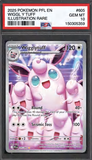 Card Keychain - Pokémon - Wigglytuff Graded Slab Illustration Rare