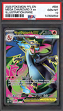 Card Keychain - Pokémon - Mega Charizard X EX Graded Slab Illustration Rare