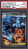 Card Keychain - Pokémon - Mega Charizard X ex Graded Slab Special Illustration Rare