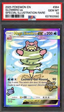 Card Keychain - Pokémon - Mega Slowbro ex Graded Slab Special Illustration Rare