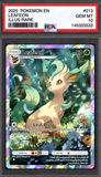 Card Keychain - Pokémon - Leafeon Graded Slab Illustration Rare