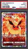 Card Keychain - Pokémon - Flareon Graded Slab Illustration Rare