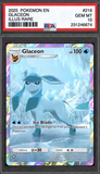 Card Keychain - Pokémon - Glaceon Graded Slab Illustration Rare