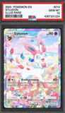 Card Keychain - Pokémon - Sylveon Graded Slab Illustration Rare