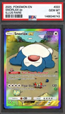 Card Keychain - Pokémon - Snorlax ex Graded Slab Illustration Rare