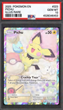 Card Keychain - Pokémon - Pichu Graded Slab Illustration Rare