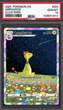 Card Keychain - Pokémon - Ampharos Graded Slab Illustration Rare