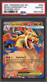 Card Keychain - Pokémon - Mega Charizard Y EX Graded Slab Reverse Holo