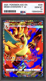 Card Keychain - Pokémon - Mega Charizard Y EX Graded Slab