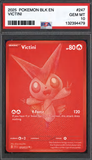 Card Keychain - Pokémon - Victini Graded Slab
