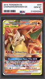 Card Keychain - Pokémon - Charizard & Braixen GX Graded Slab