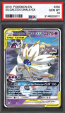 Card Keychain - Pokémon - Solgaleo & Lunala GX Graded Slab #241