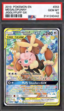 Card Keychain - Pokémon - Mega Lopunny & Jigglypuff GX Graded Slab