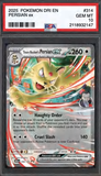 Card Keychain - Pokémon - Team Rocket's Persian ex Graded Slab #251