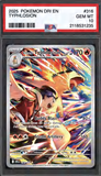 Card Keychain - Pokémon - Ethan's Typhlosion Graded Slab