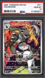 Card Keychain - Pokémon - Team Rocket's Houndoom Graded Slab
