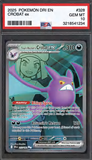 Card Keychain - Pokémon - Team Rocket's Crobat ex Graded Slab #265