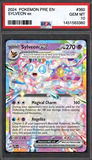 Card Keychain - Pokémon - Sylveon ex Graded Slab #296