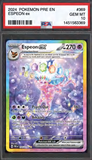 Card Keychain - Pokémon - Espeon ex Graded Slab #305