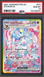 Card Keychain - Pokémon - Sylveon ex Graded Slab #306